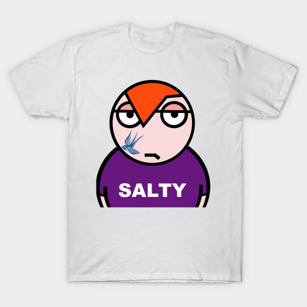 Salty trouble T-Shirt by Cheeky Greetings